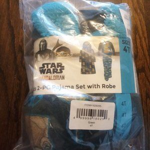 New Star Wars Kids' 2-piece Pajamas with Robe Boys Sleepwear Toddler select size